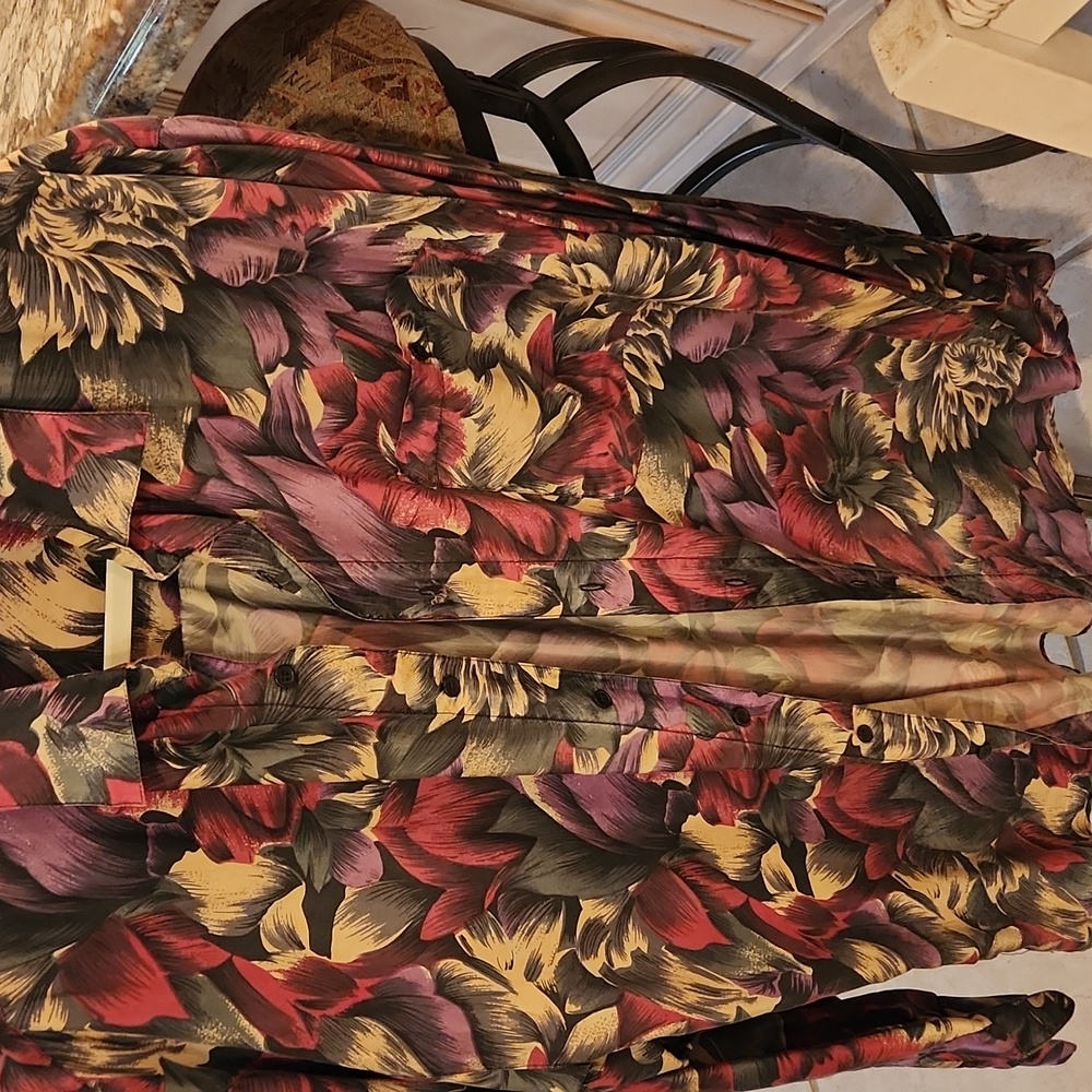 Silk men's.shirt size m